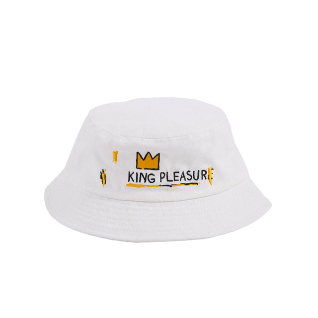 Basquiat Bucket Hat - Off-White, Basquiat: King Pleasure© Exhibition
