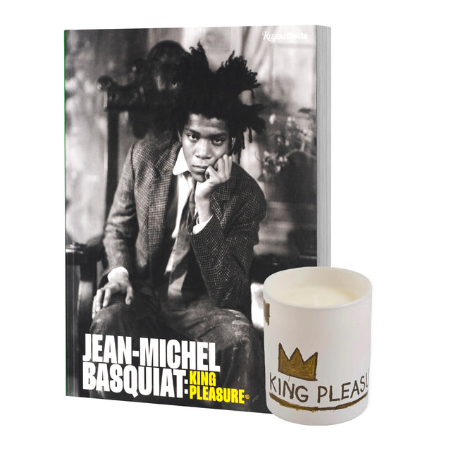 Gift Set - Basquiat King Pleasure© Exhibition Catalog & Ligne Blanche Candle