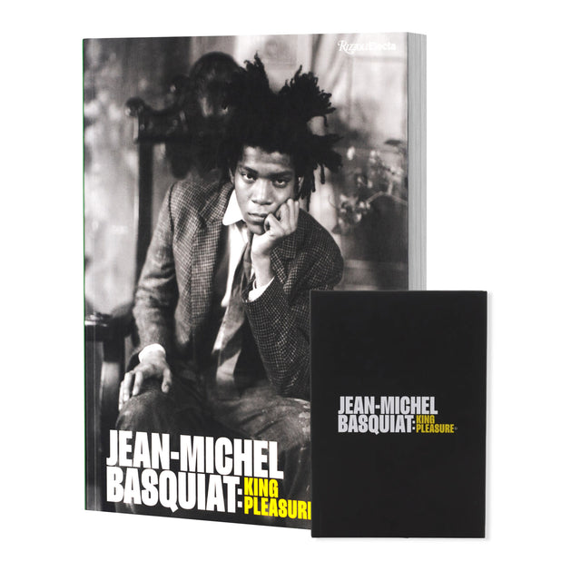 Gift Set - Basquiat King Pleasure© Exhibition Catalog & Black Notebook