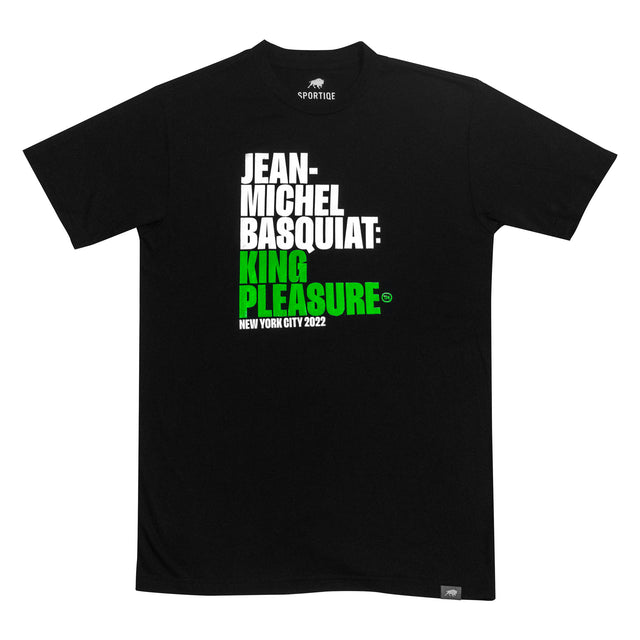 Basquiat T-Shirt King Pleasure© New York City Black