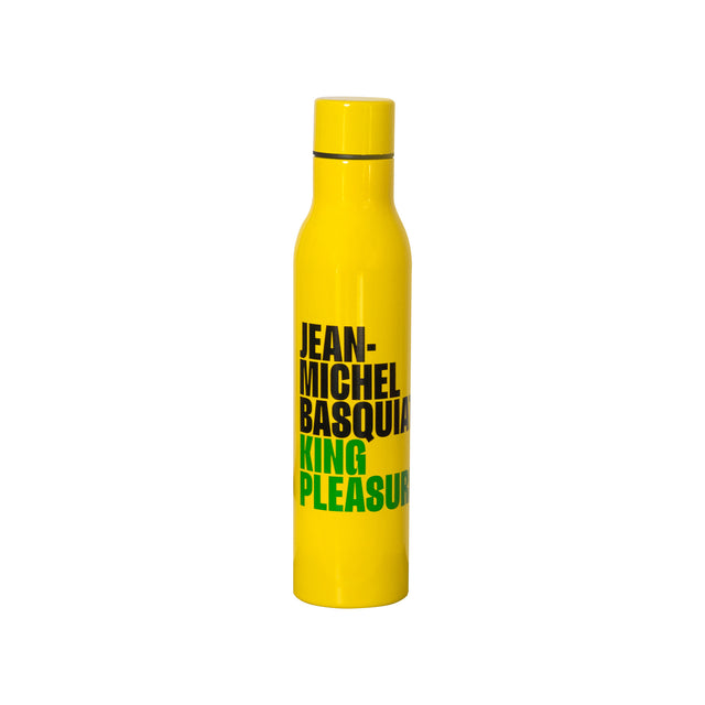 Basquiat Bottle 20oz - Matte Yellow, Basquiat: King Pleasure© Exhibition New York City