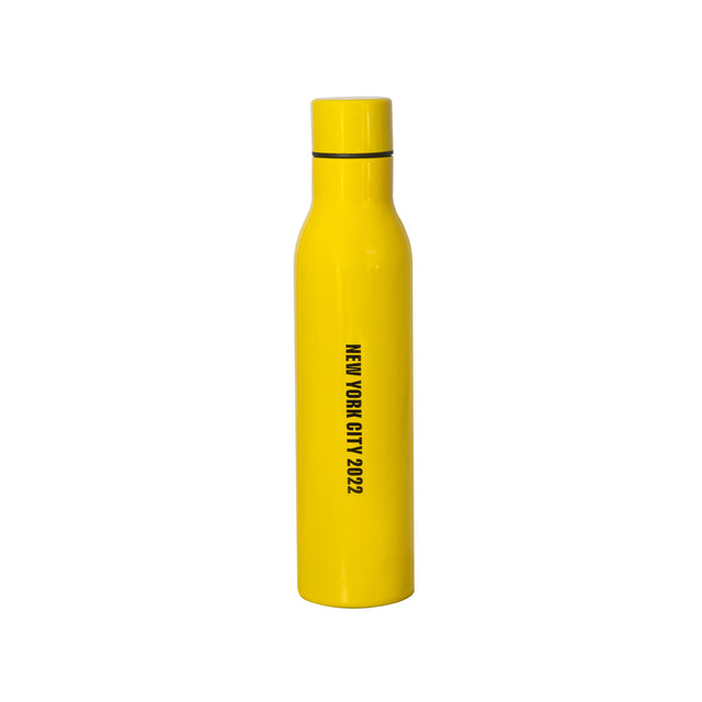 Basquiat Bottle 20oz - Matte Yellow, Basquiat: King Pleasure© Exhibition New York City