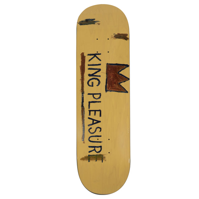 Basquiat Skateboard Deck,  "King Pleasure"