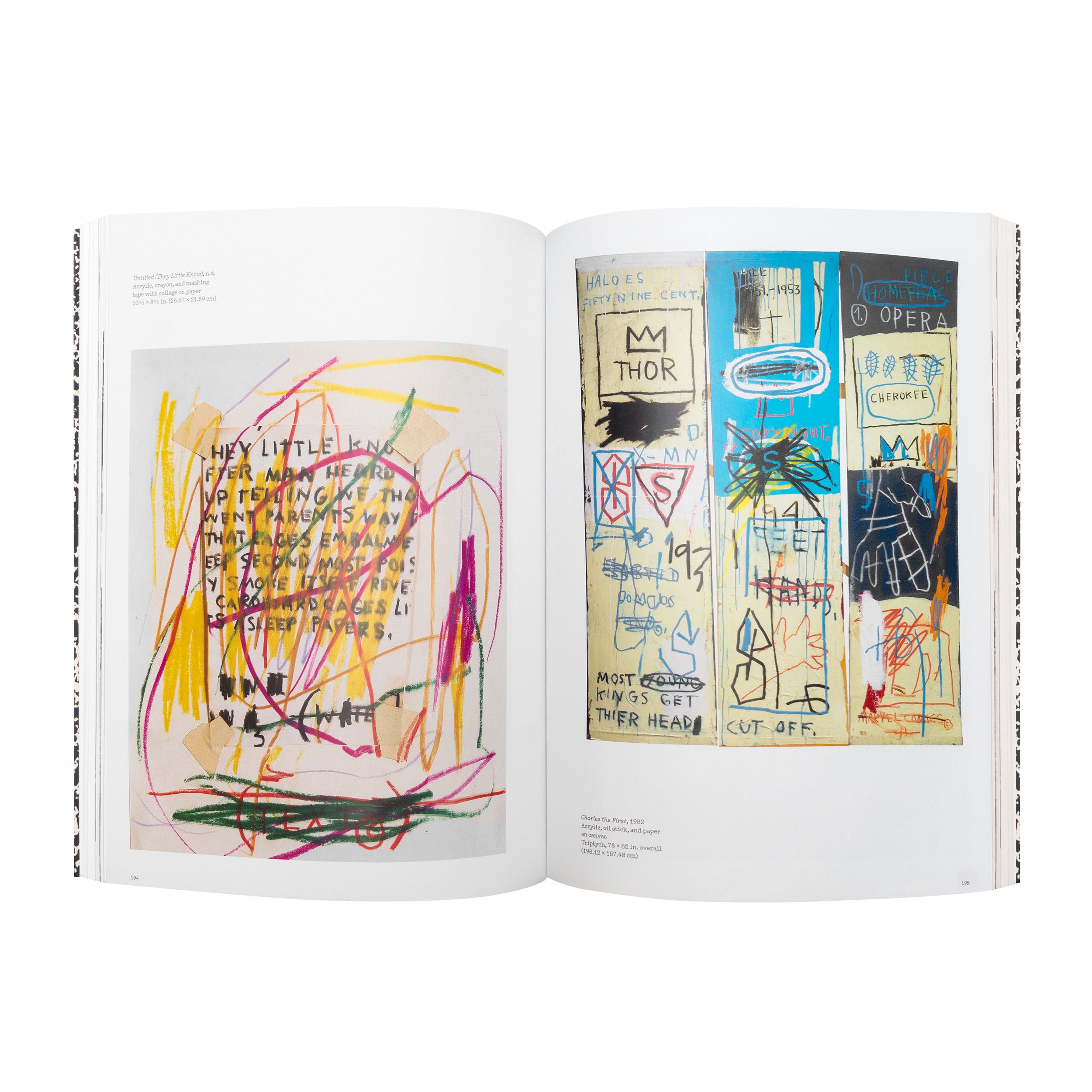 Basquiat Catalog - Hardcover, Jean-Michel Basquiat King Pleasure 