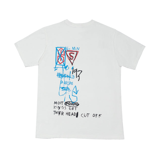 Basquiat T-Shirt - White, "Charles The First"