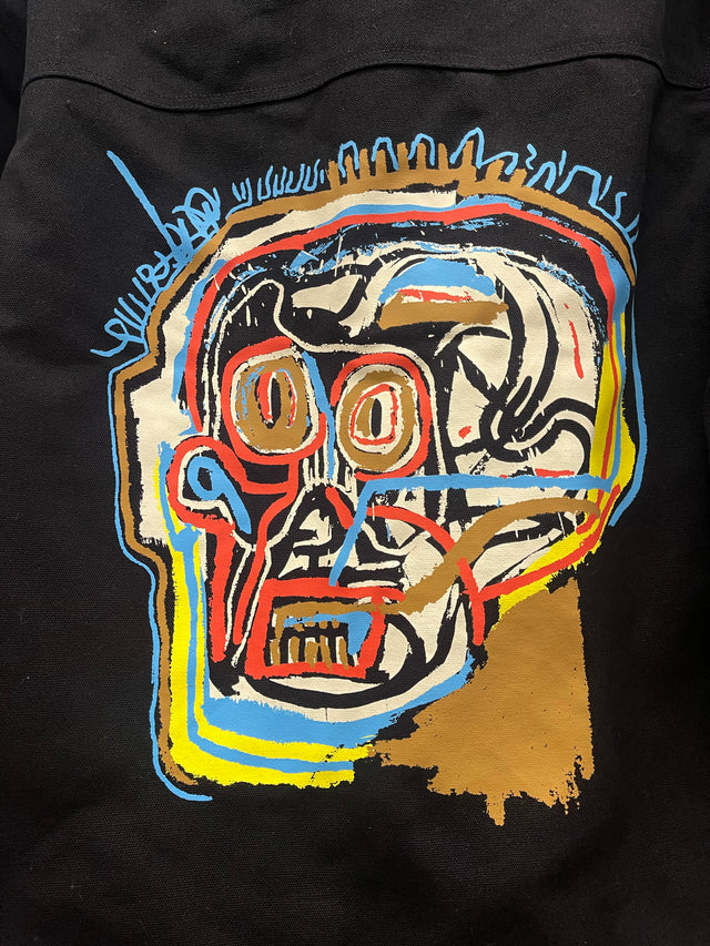 Basquiat Skull Denim Jacket