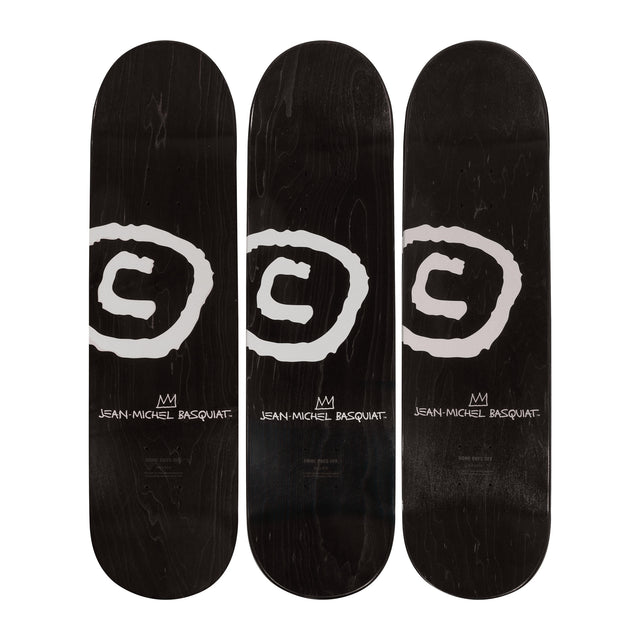 Basquiat Skateboard Deck (Set of 3), "Untitled (Head)"
